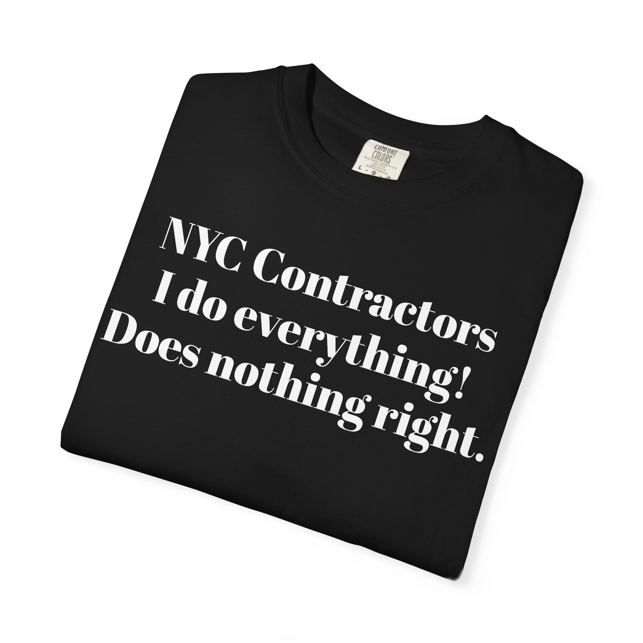 NYC Contractors I do everything! Does nothing right.