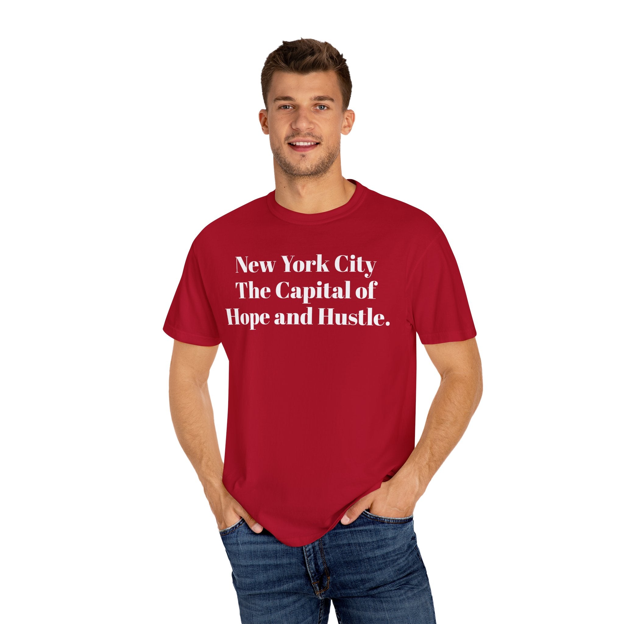 NYC The Capital of Hope and Hustle.