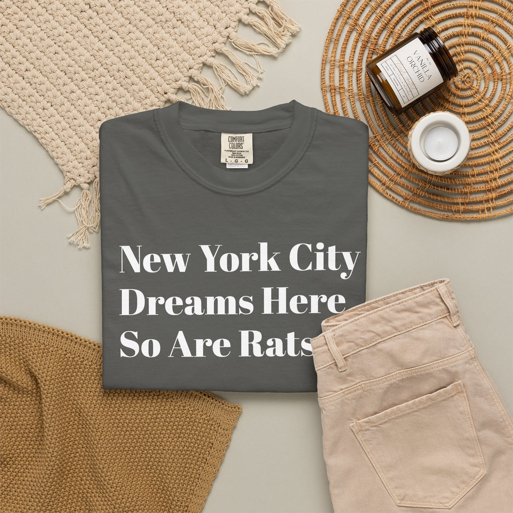 New York City - Dreams Here - So Are Rats - Tee Shirt