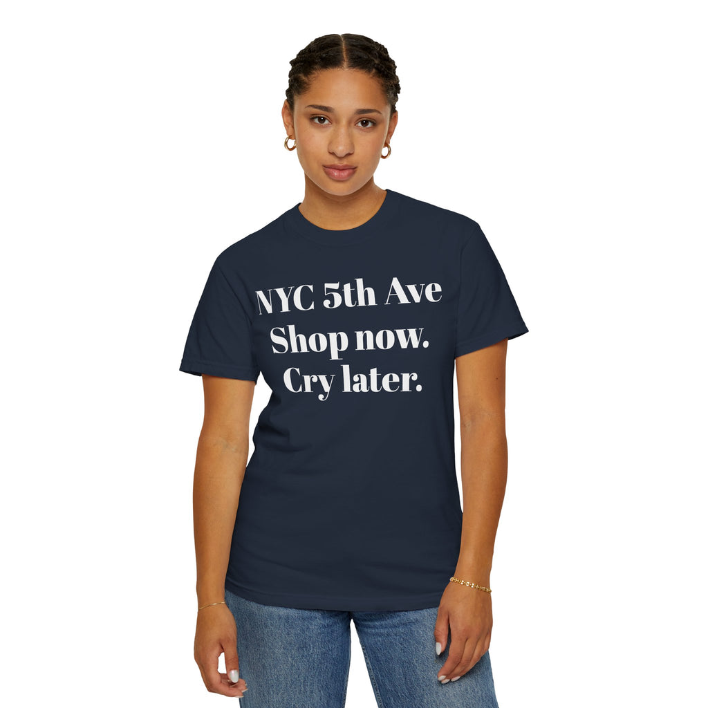 NYC 5th Avenue Shop now. Cry later.