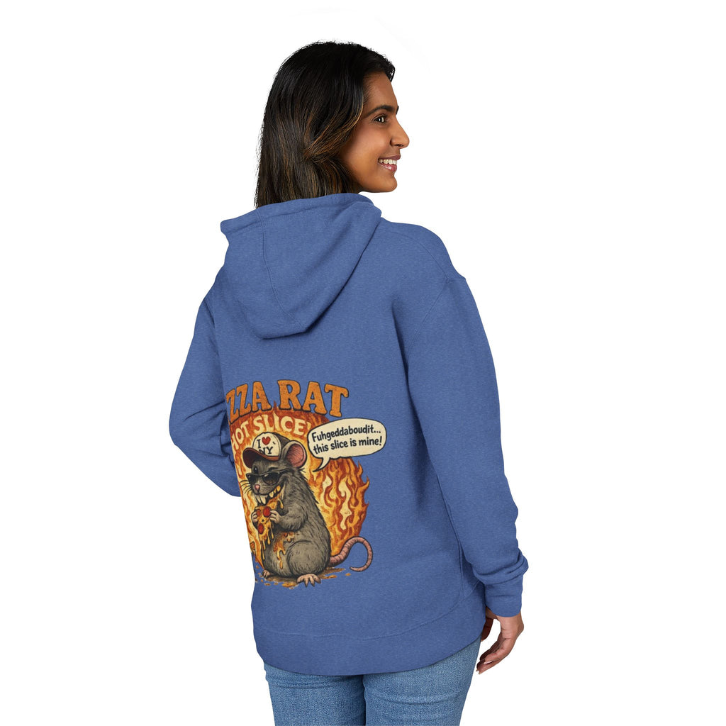 "Where the Rats Eat Better" Front & Pizza Rat Back Graphic Hoodie