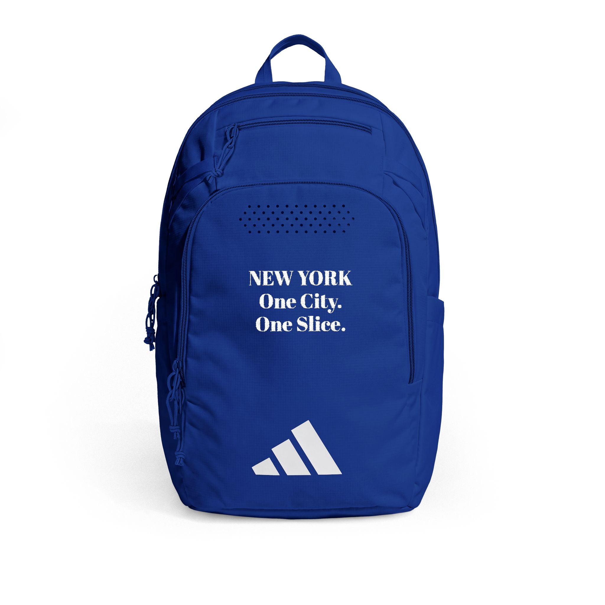 New York "One City. One Slice." Adidas Backpack - Embroidered adidas Defender 5