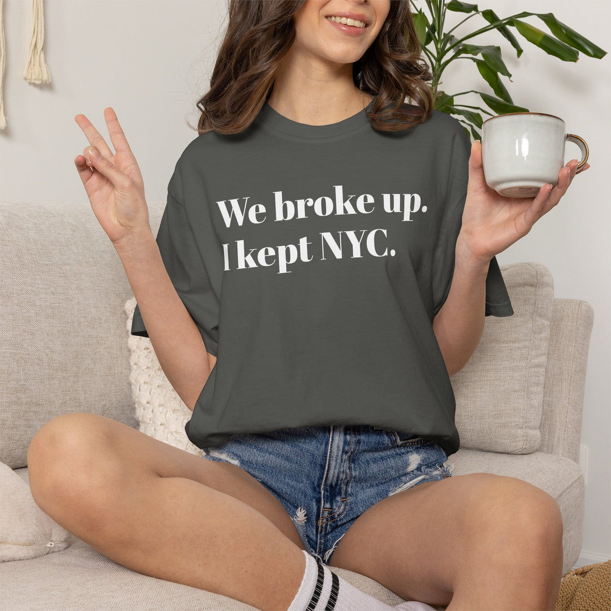 We Broke Up . I Kept NYC . Tee Shirt