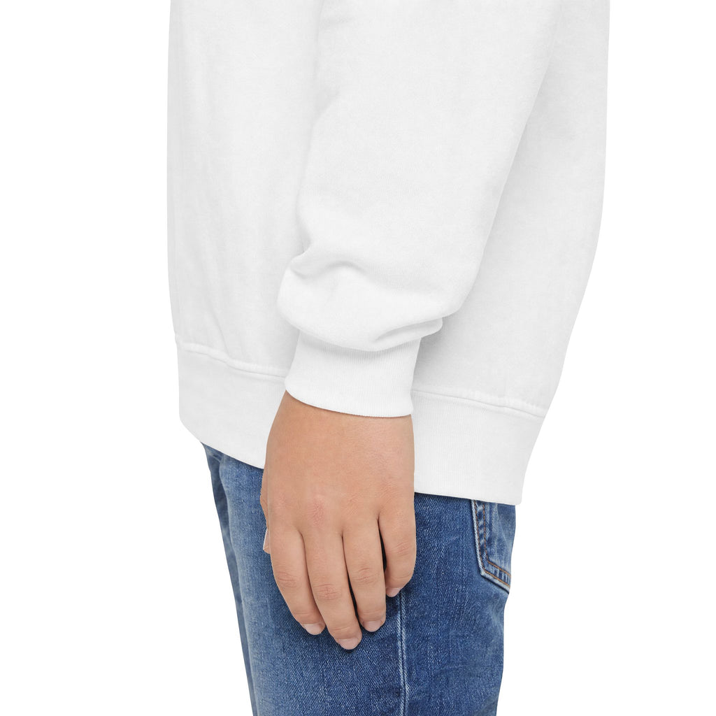 Youth Crewneck Sweatshirt — Vintage Explorer NY Rat Graphic