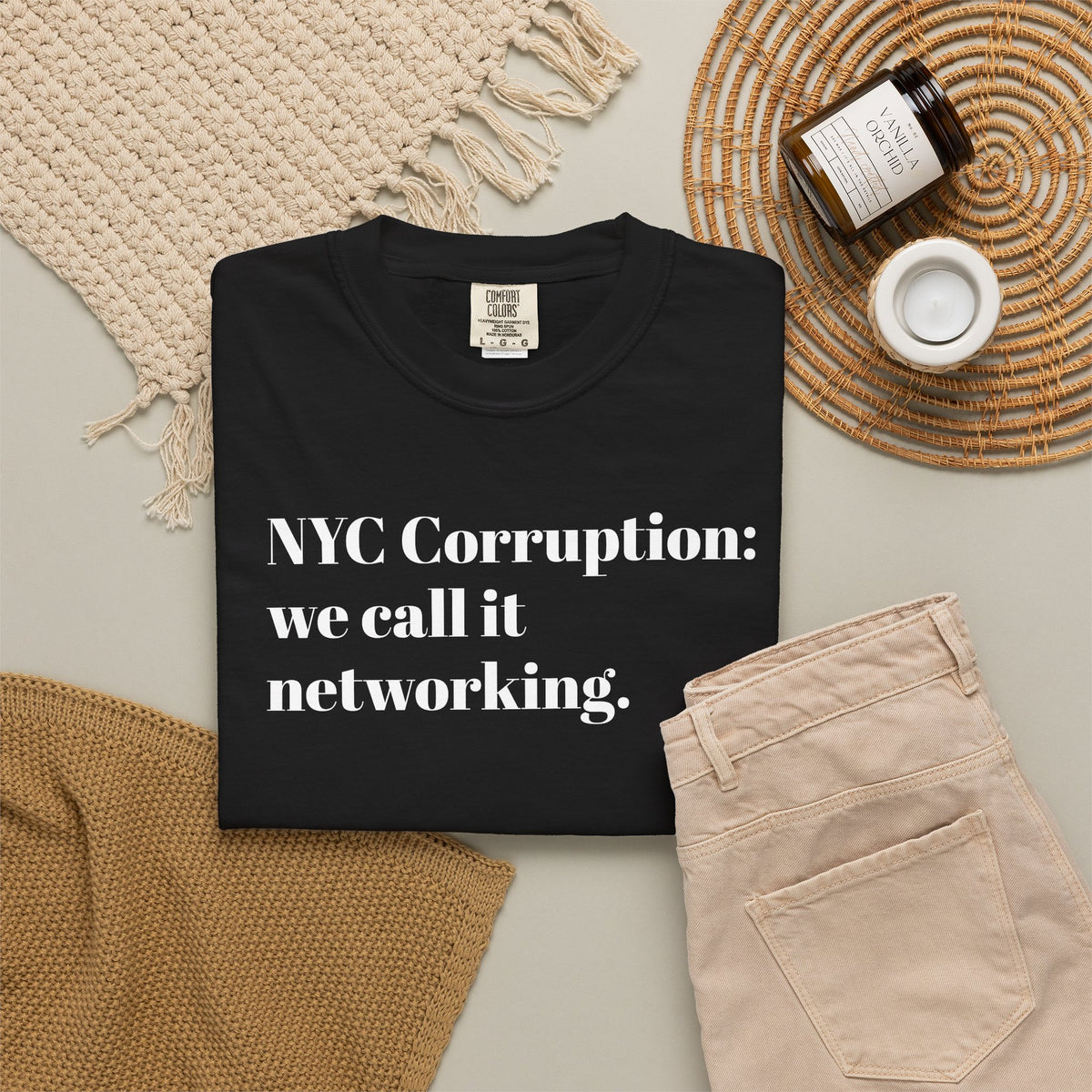 NYC Corruption - We Call It Networking - Tee Shirt