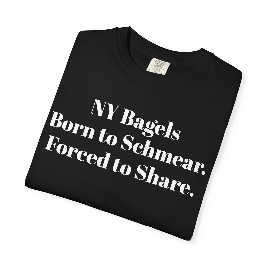NY Bagels Born to Schmear. Forced to Share.