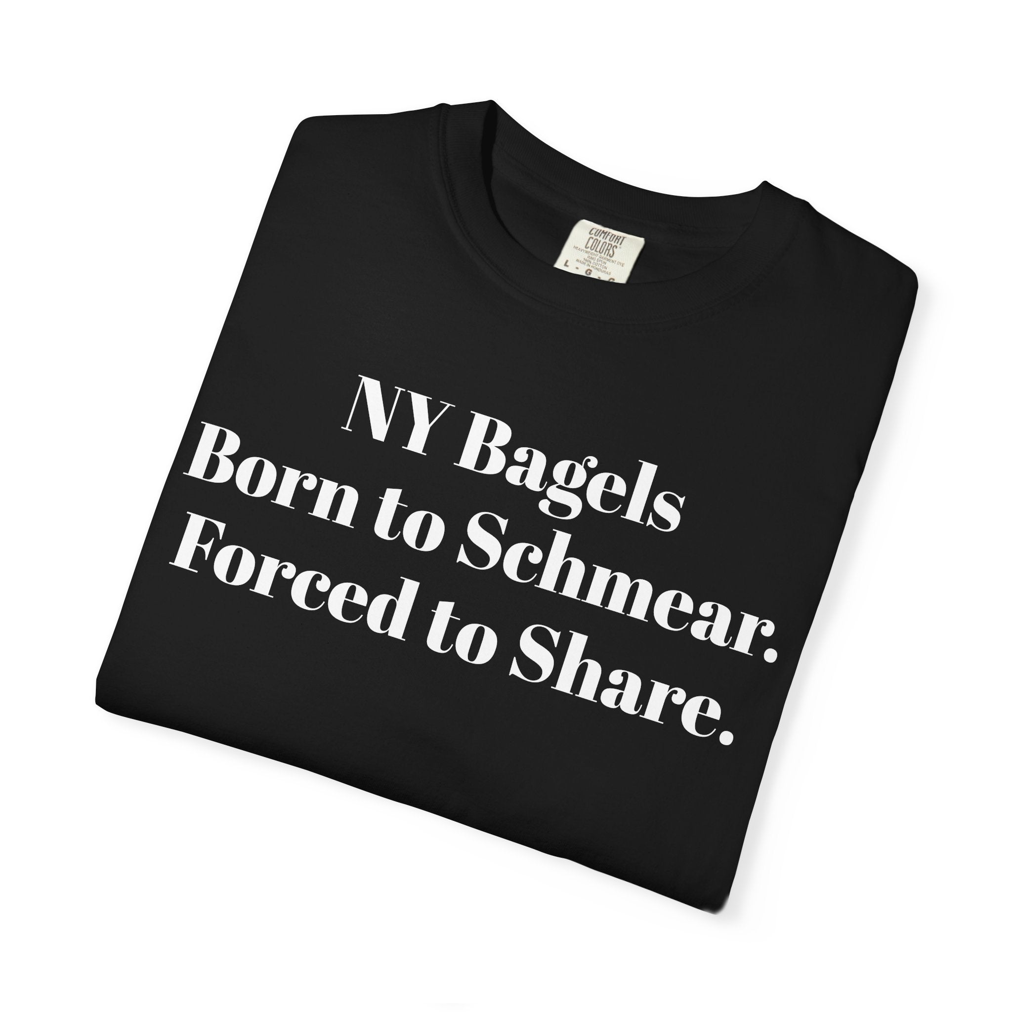 NY Bagels Born to Schmear. Forced to Share.