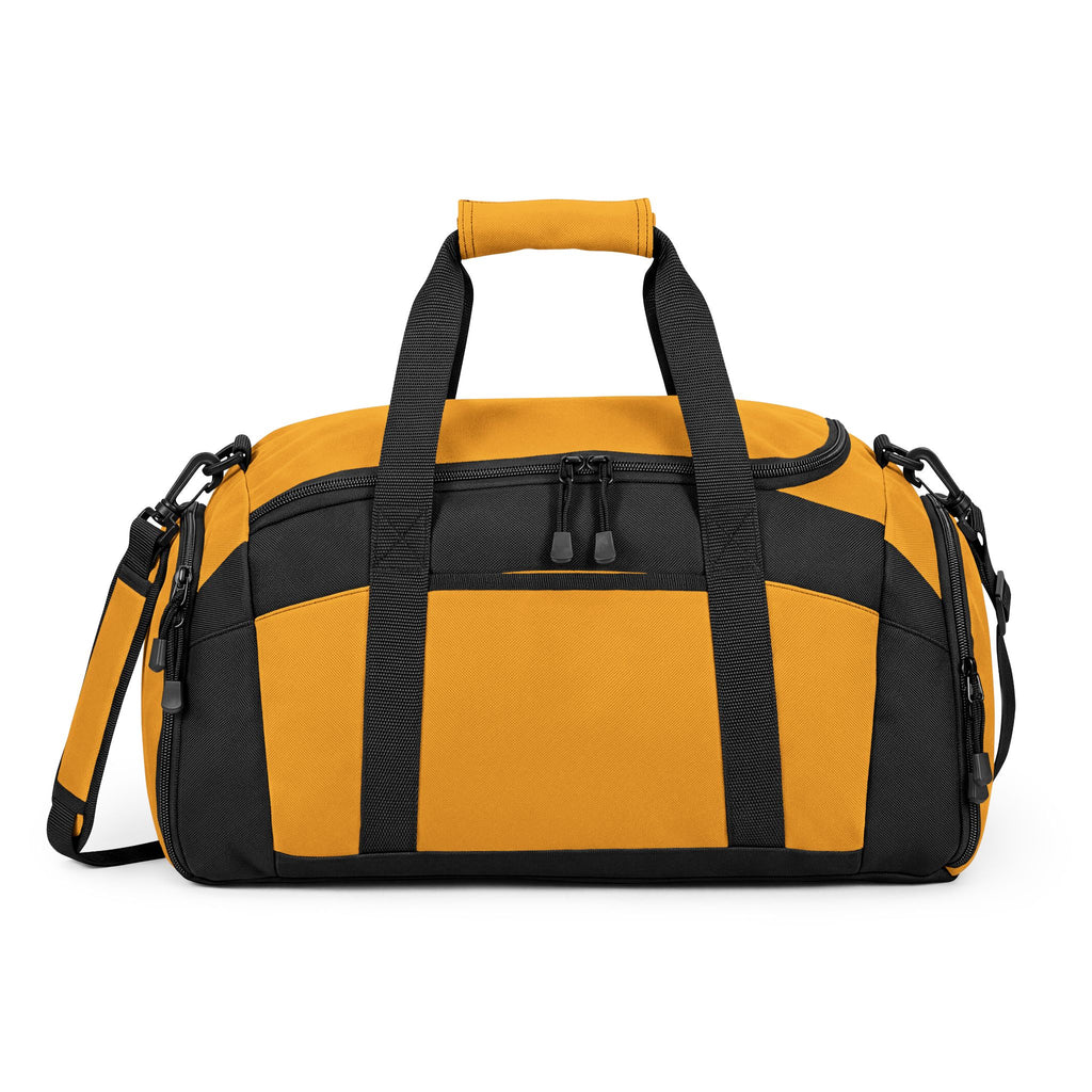 Pizza Is My Religion Gym Bag — Funny Foodie Duffle for Fitness & Travel