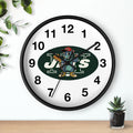 New York Jets Street Mascot Wall Clock – Retro Sports Team Decor