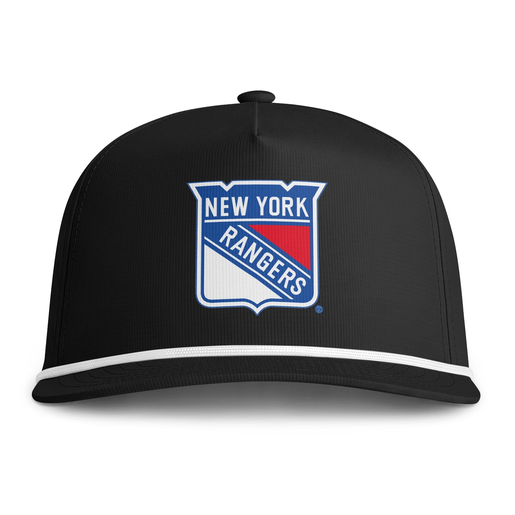 New York Rangers Sunwashed Rope Cap — Retro NHL Hockey Hat