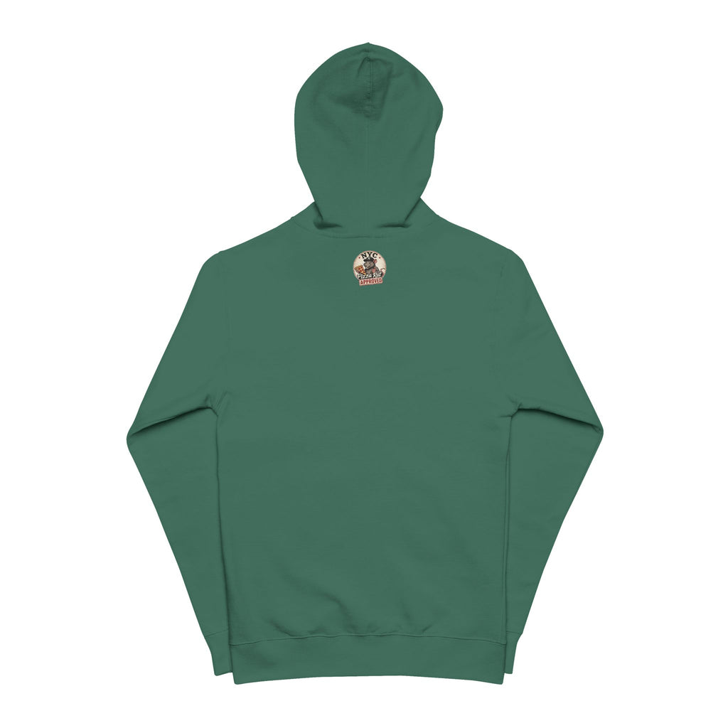 NYC Distressed Zip-Up Hoodie — Vintage New York Graphic Hoodie