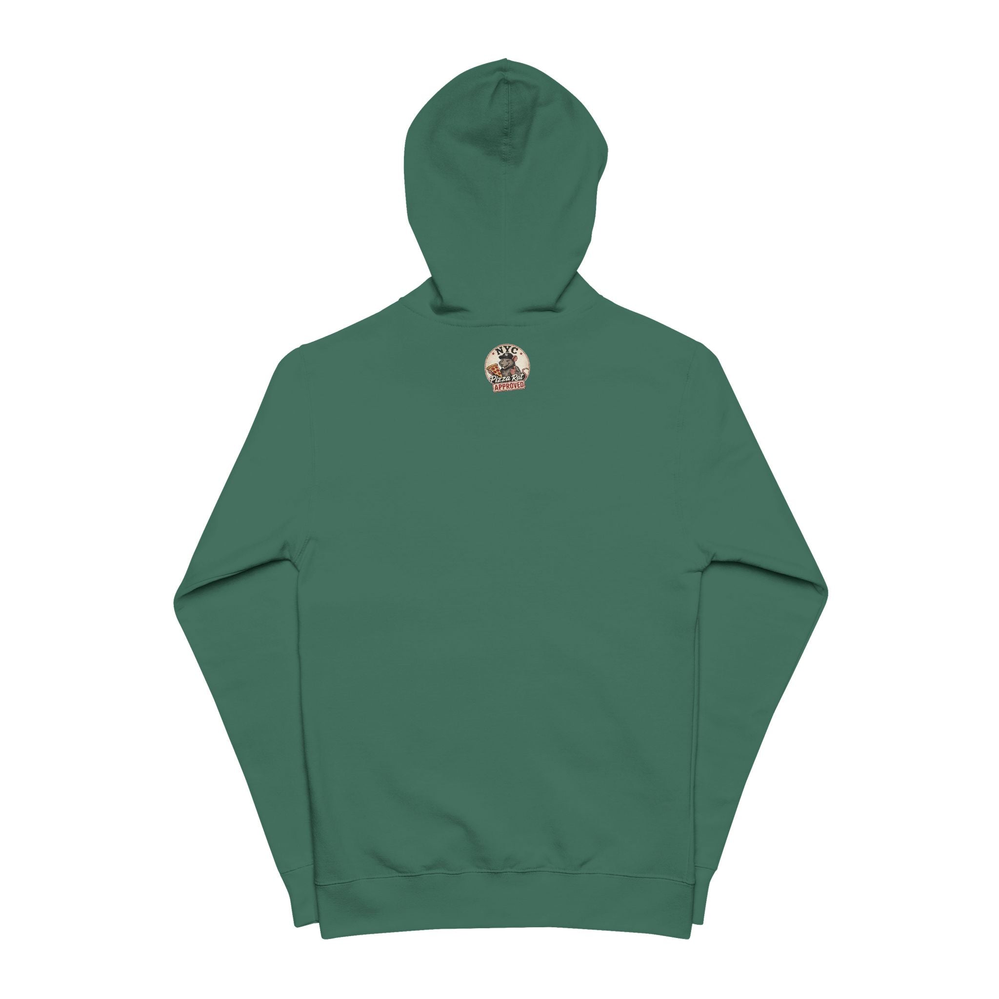 NYC Distressed Zip-Up Hoodie — Vintage New York Graphic Hoodie