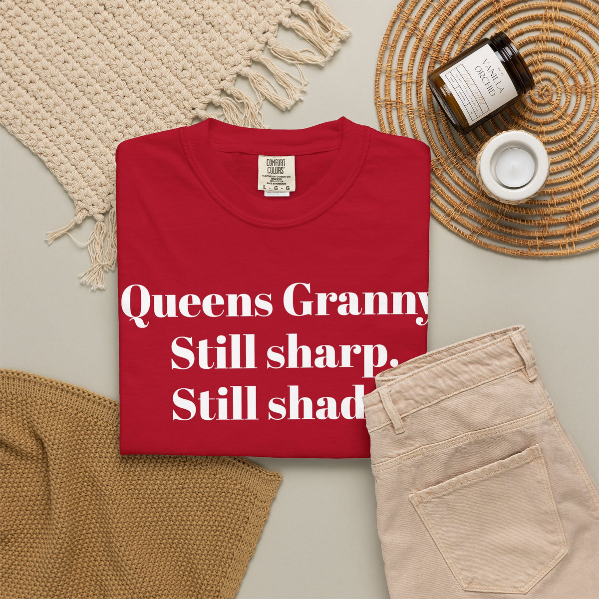 Queens Granny. Still Sharp. Still shady. Tee Shirt