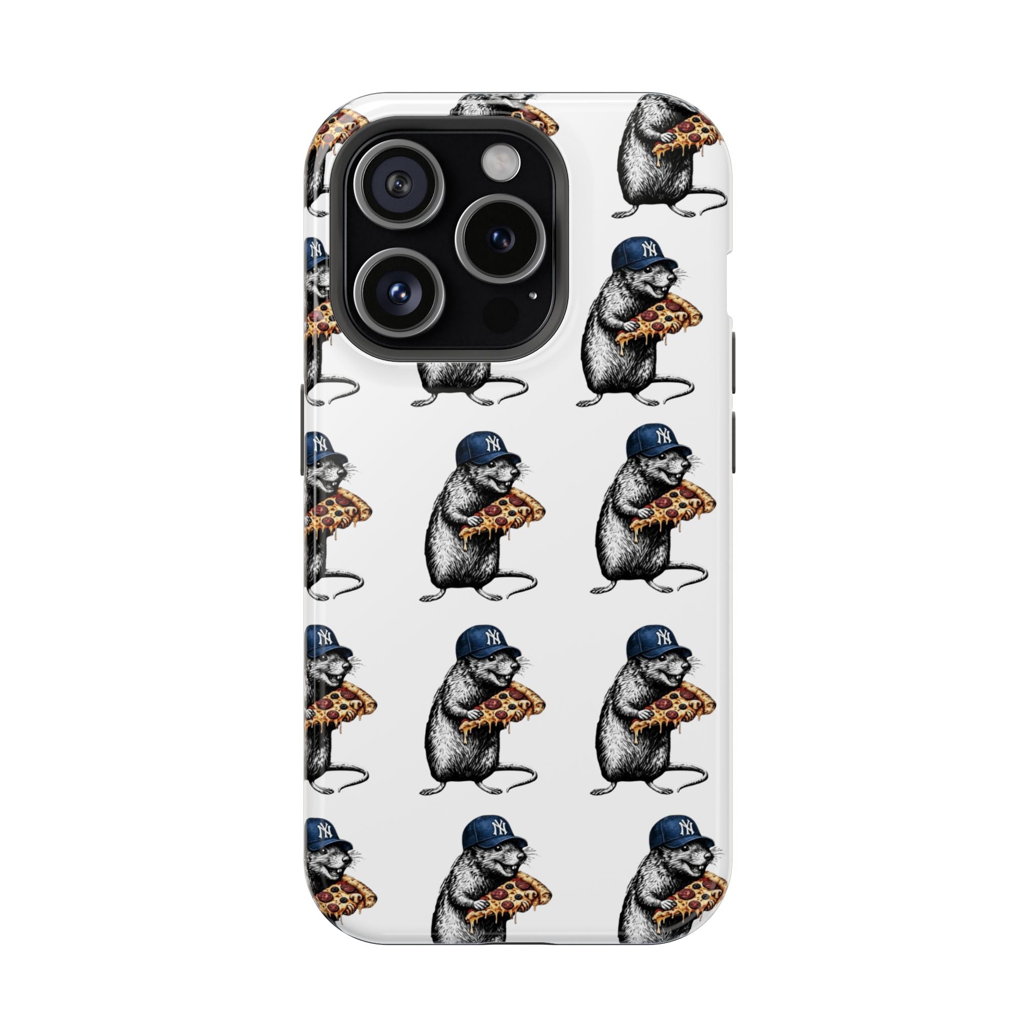 NY Pizza-Loving Rat Magnetic Phone Case
