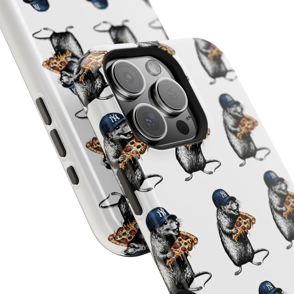 NY Pizza-Loving Rat Magnetic Phone Case