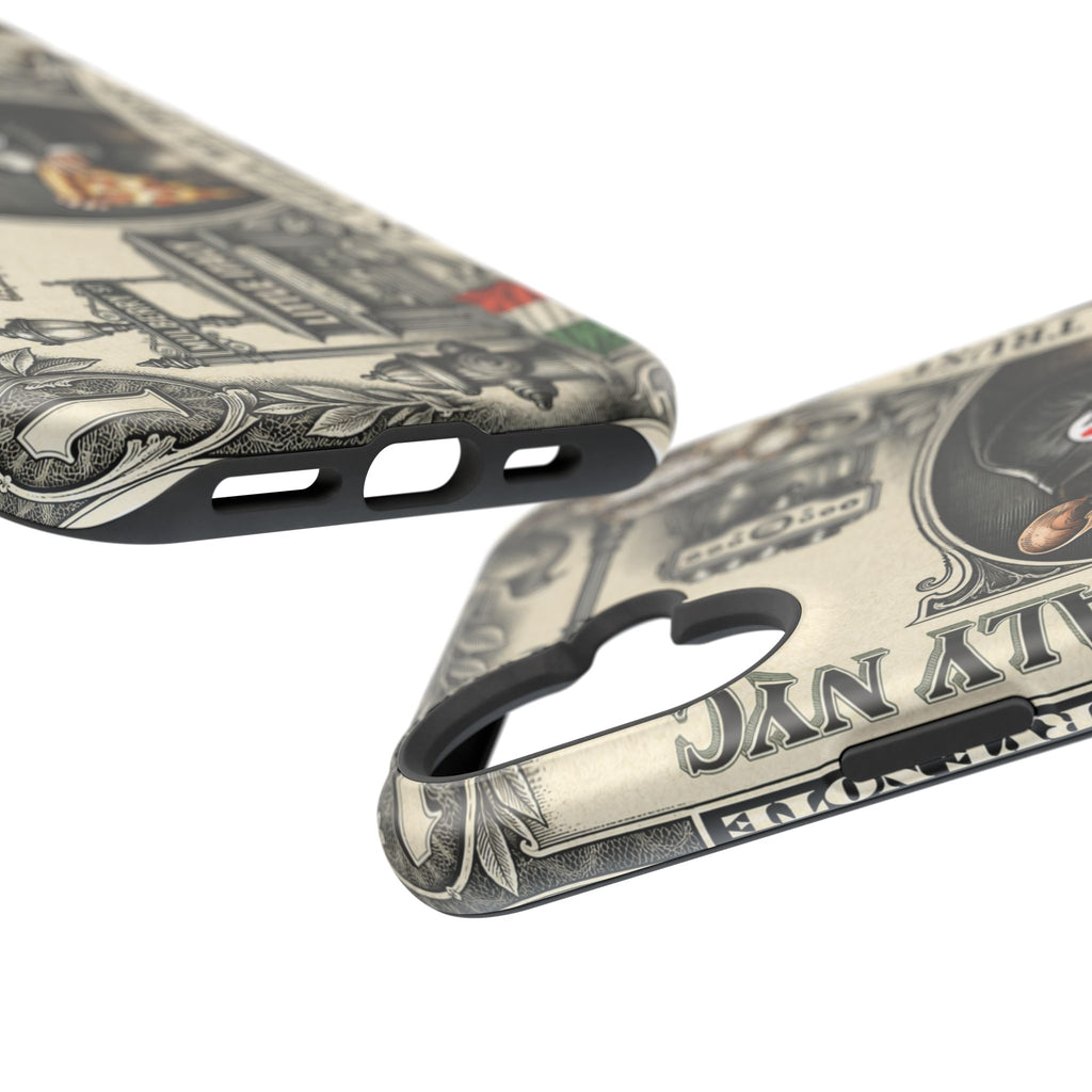 Little Italy NY Phone Case — 'In Pizza We Trust' Italy Rat Art Magnetic Impact-Resistant Case