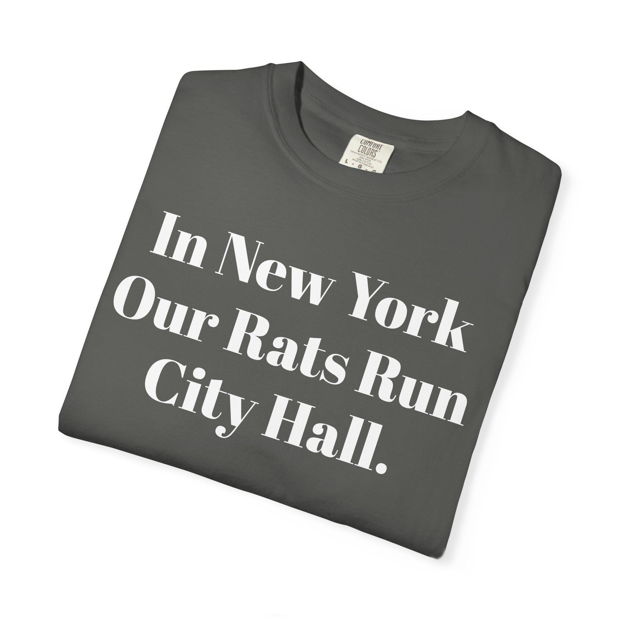 In New York Our Rats Run City Hall.