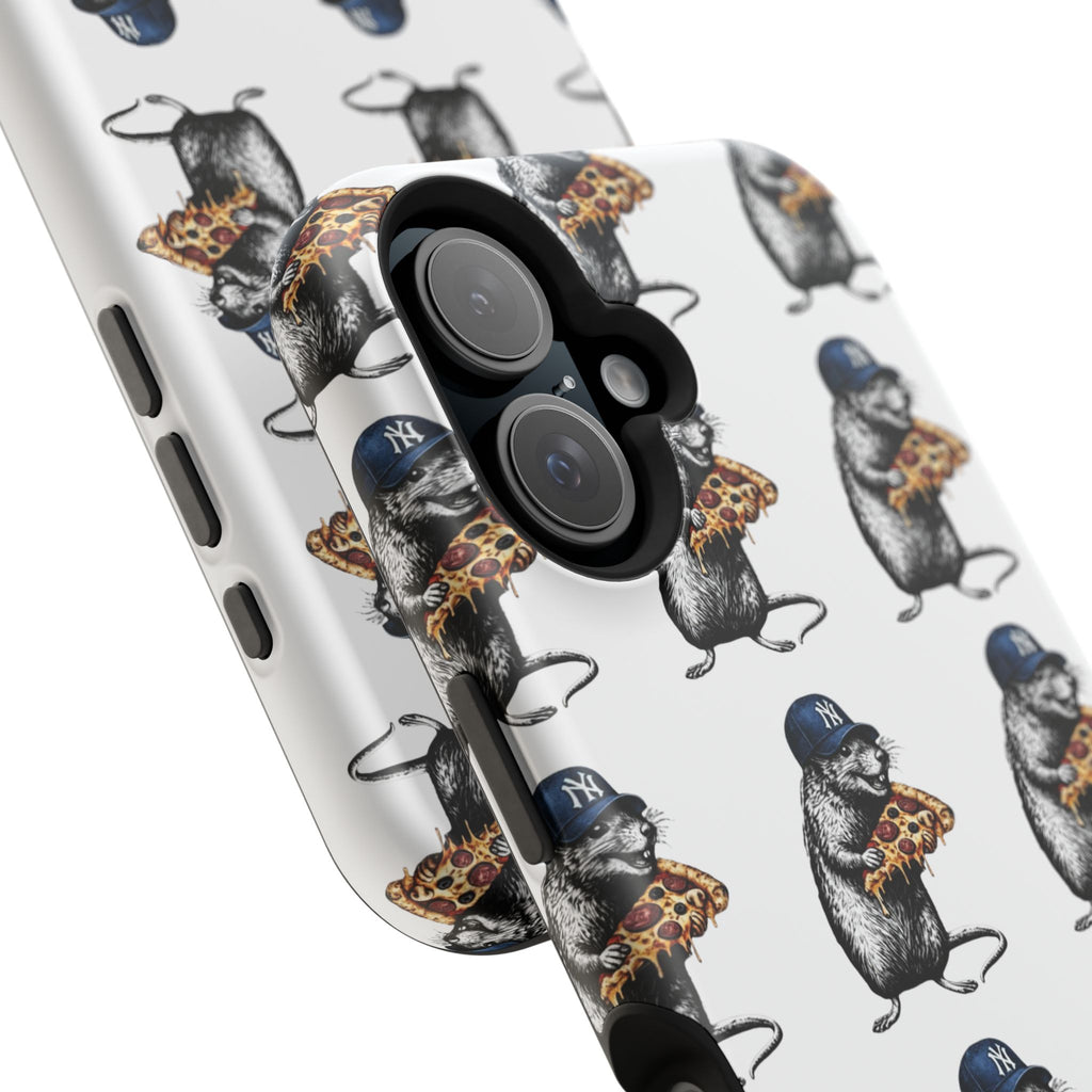 NY Pizza-Loving Rat Magnetic Phone Case
