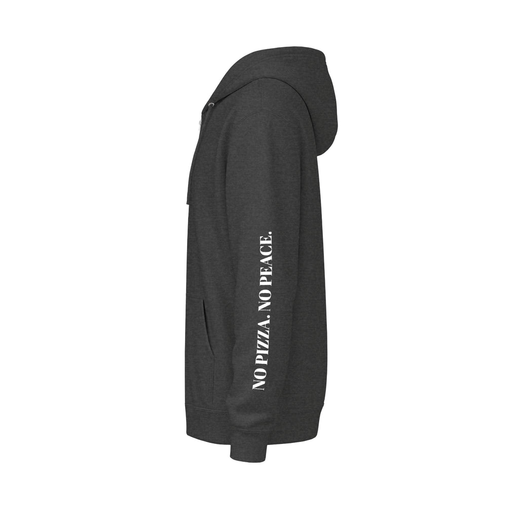 NYC Distressed Zip-Up Hoodie — Vintage New York Graphic Hoodie