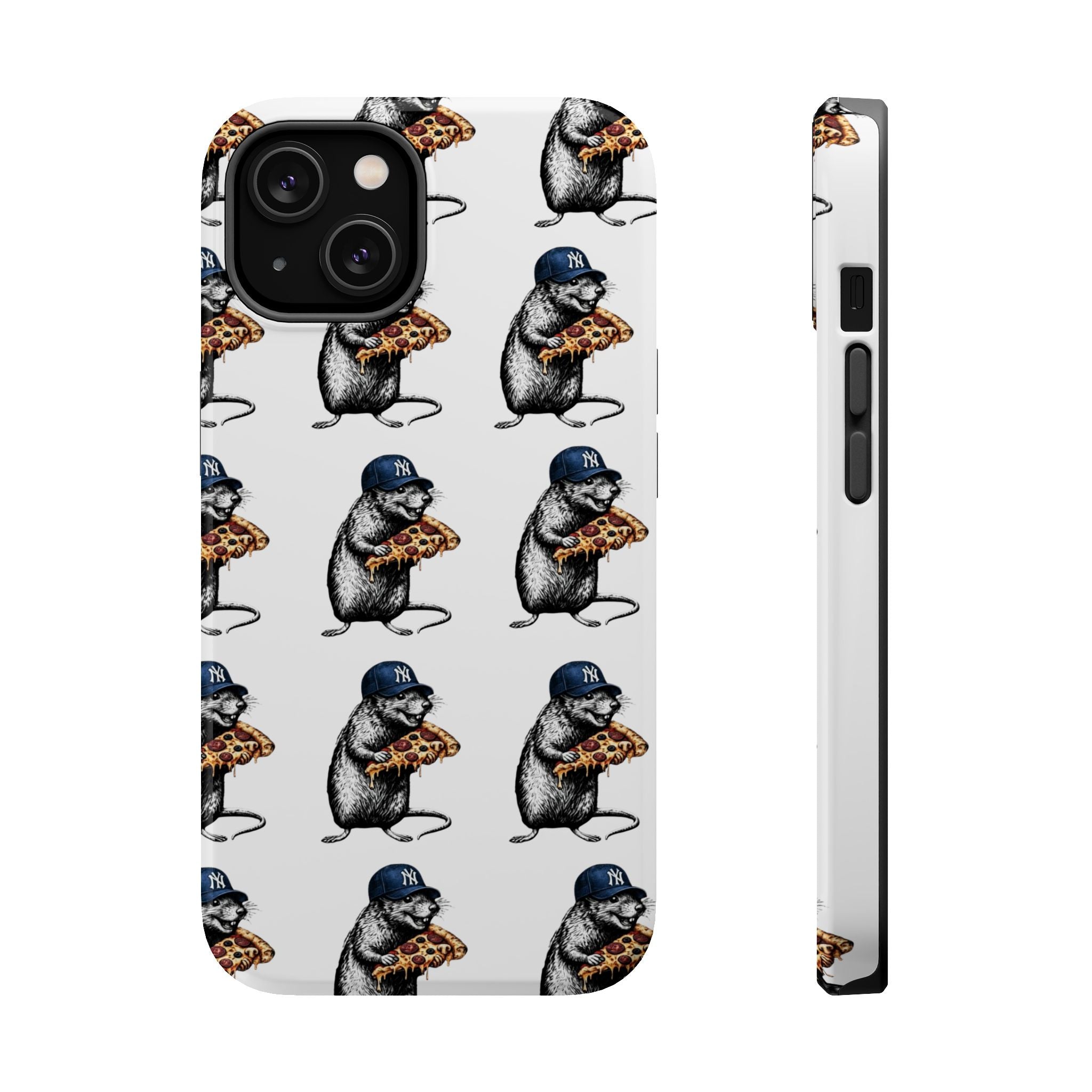 NY Pizza-Loving Rat Magnetic Phone Case