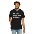 NY Jets: Green Team, Red Flags. Tee Shirt
