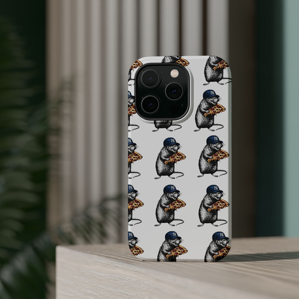 NY Pizza-Loving Rat Magnetic Phone Case