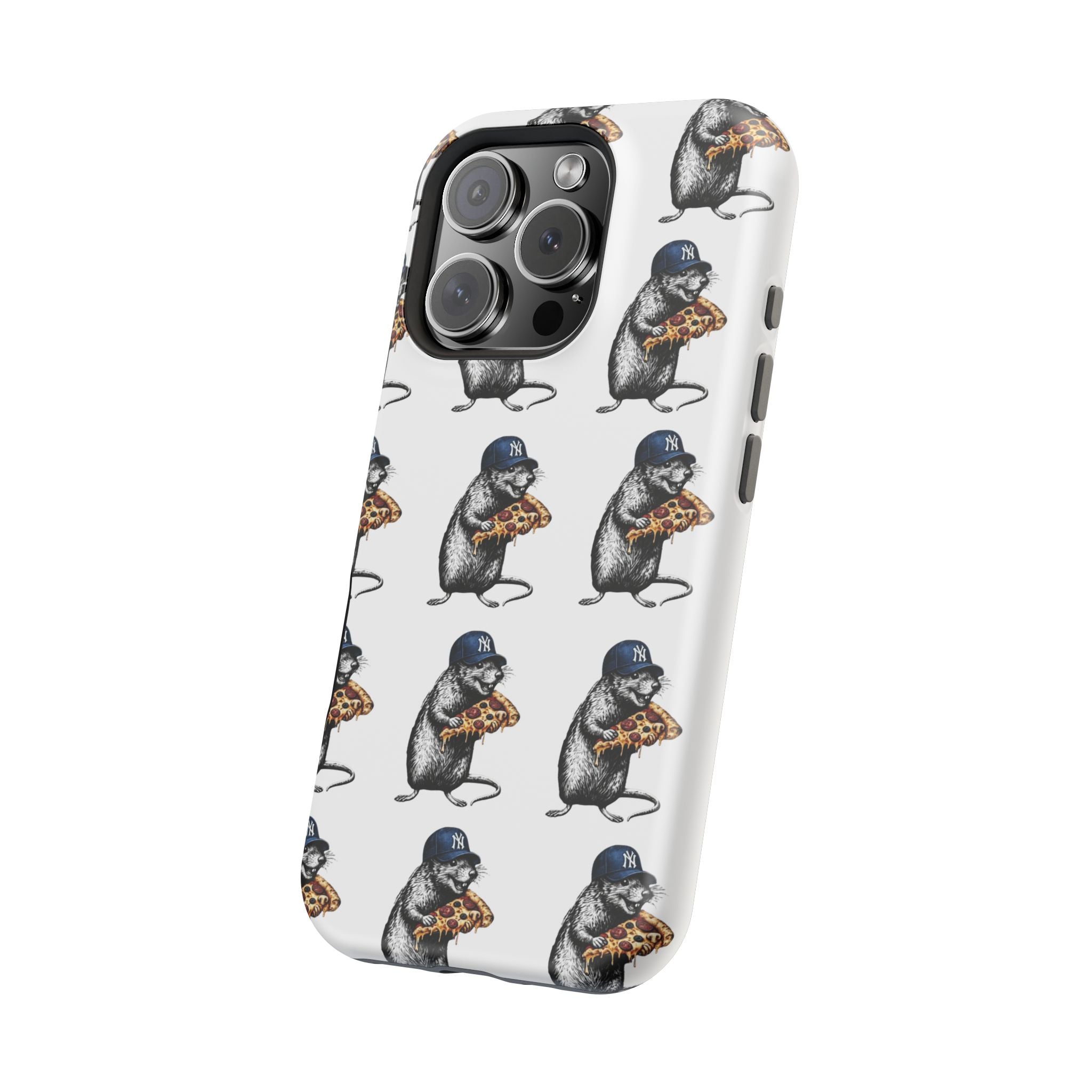 NY Pizza-Loving Rat Magnetic Phone Case