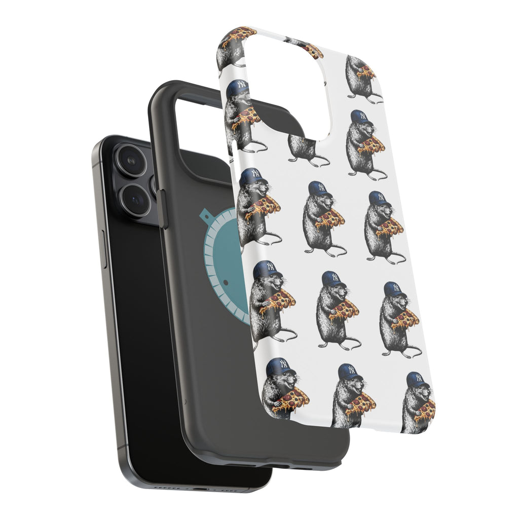 NY Pizza-Loving Rat Magnetic Phone Case