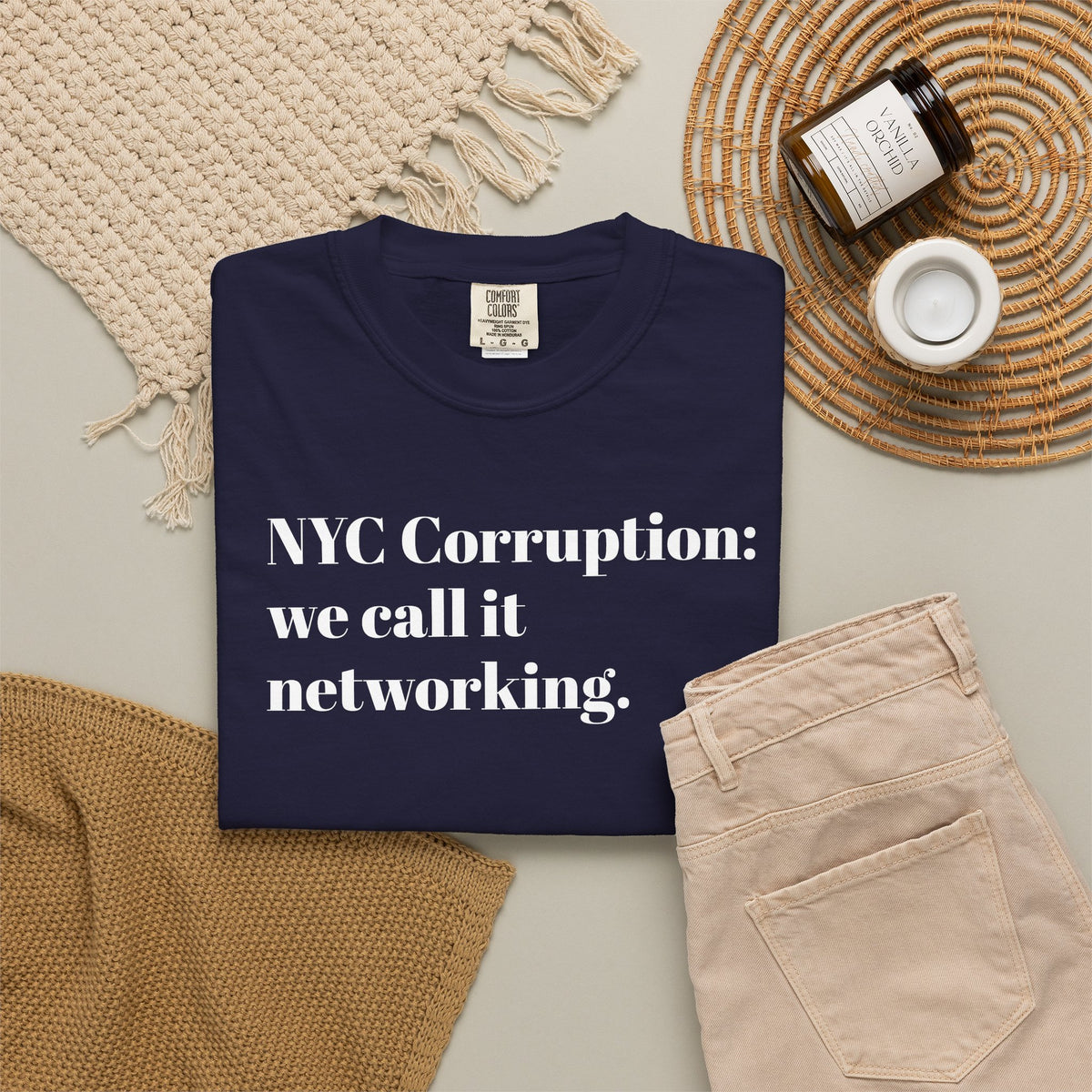 NYC Corruption - We Call It Networking - Tee Shirt
