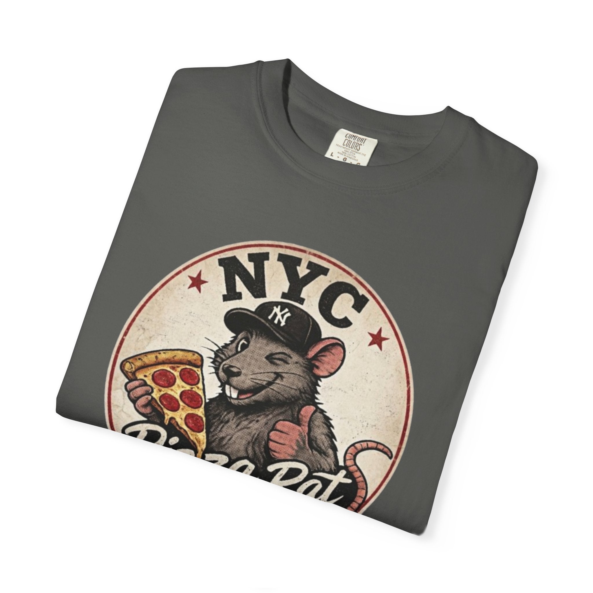 Pizza Rat Approved T-Shirt — NYC Vintage Pizza Lover Tee