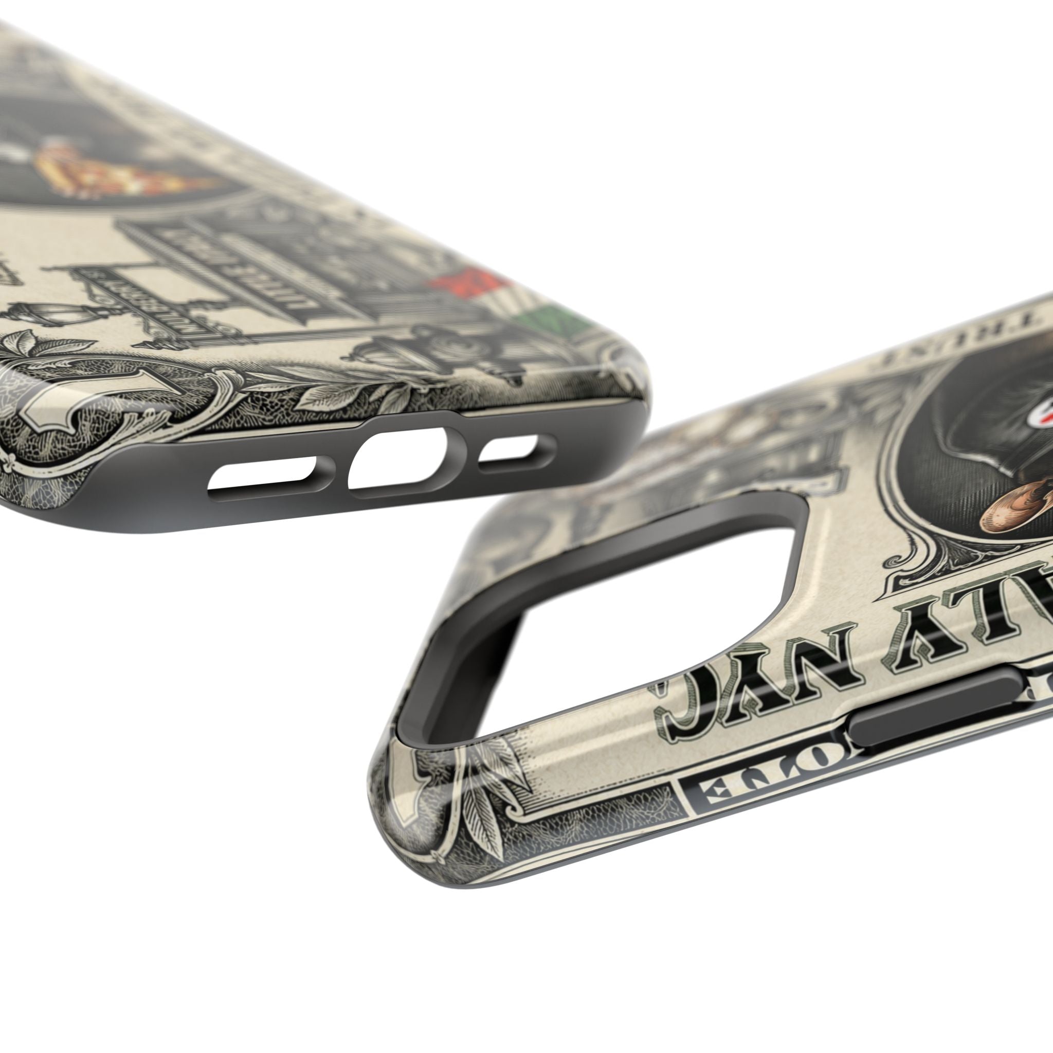 Little Italy NY Phone Case — 'In Pizza We Trust' Italy Rat Art Magnetic Impact-Resistant Case