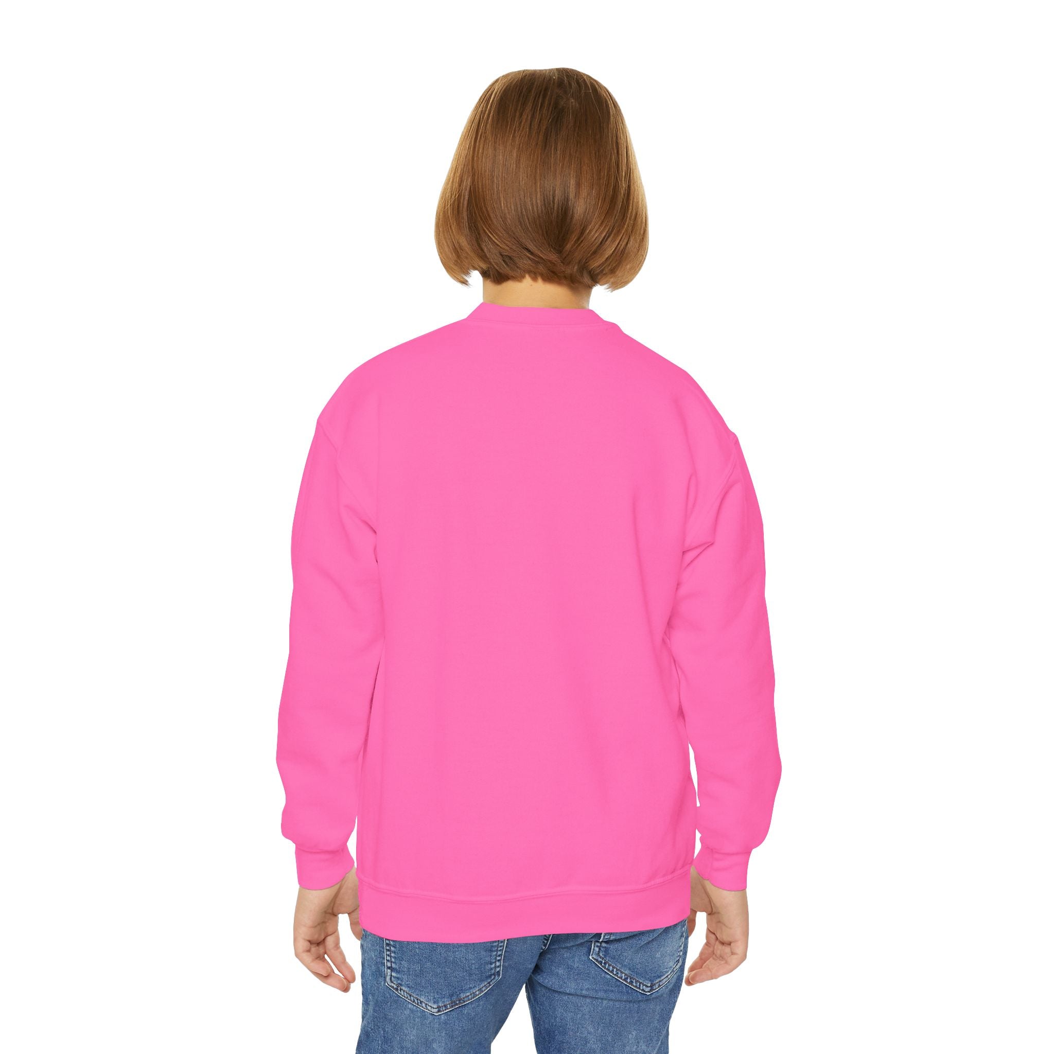 Youth Crewneck Sweatshirt — Vintage Explorer NY Rat Graphic