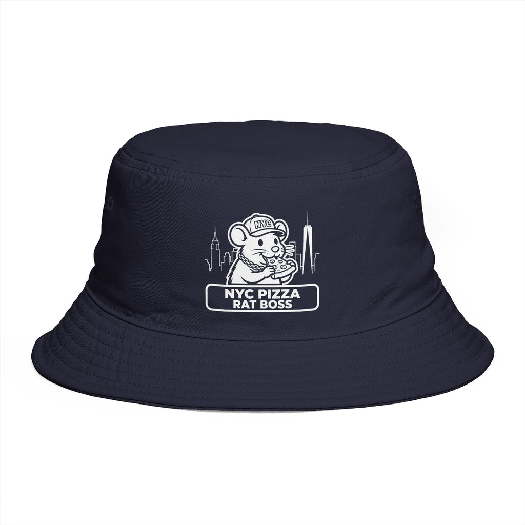 NYC Pizza Rat Boss Bucket Hat