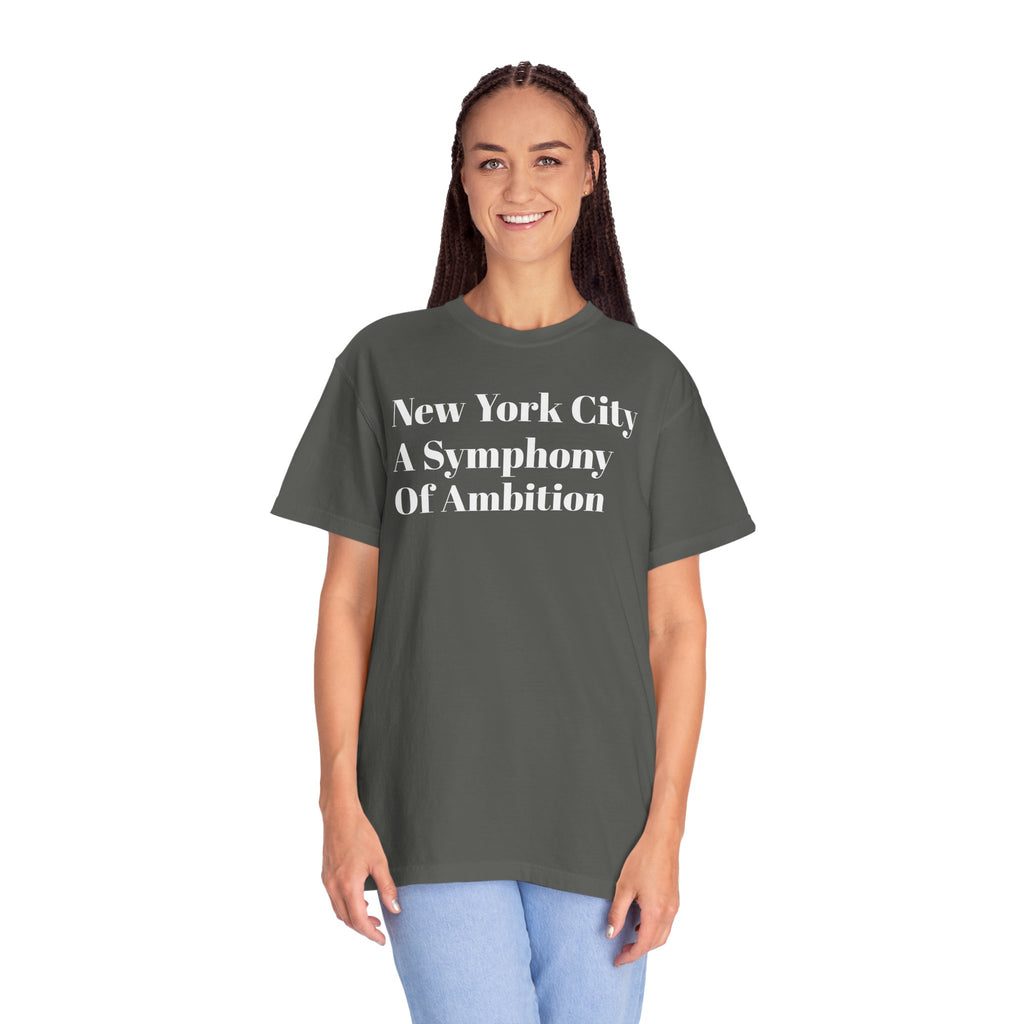 New York City - A Symphony Of Ambition - Tee Shirt