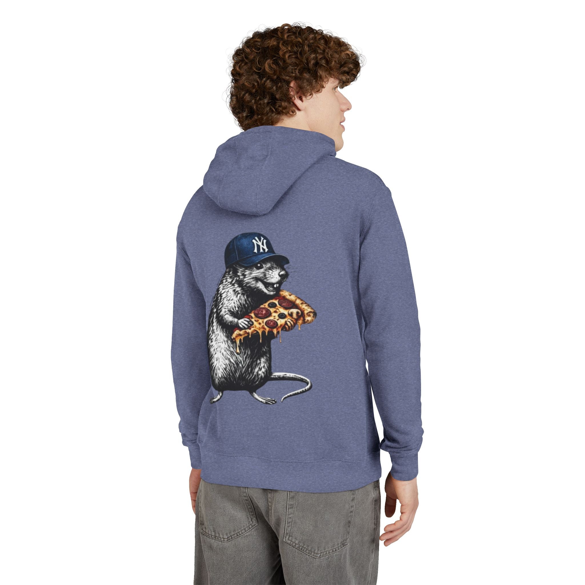Hoodie — "Where the Rats Eat Better" NYC Pizza Rat Graphic Hoodie