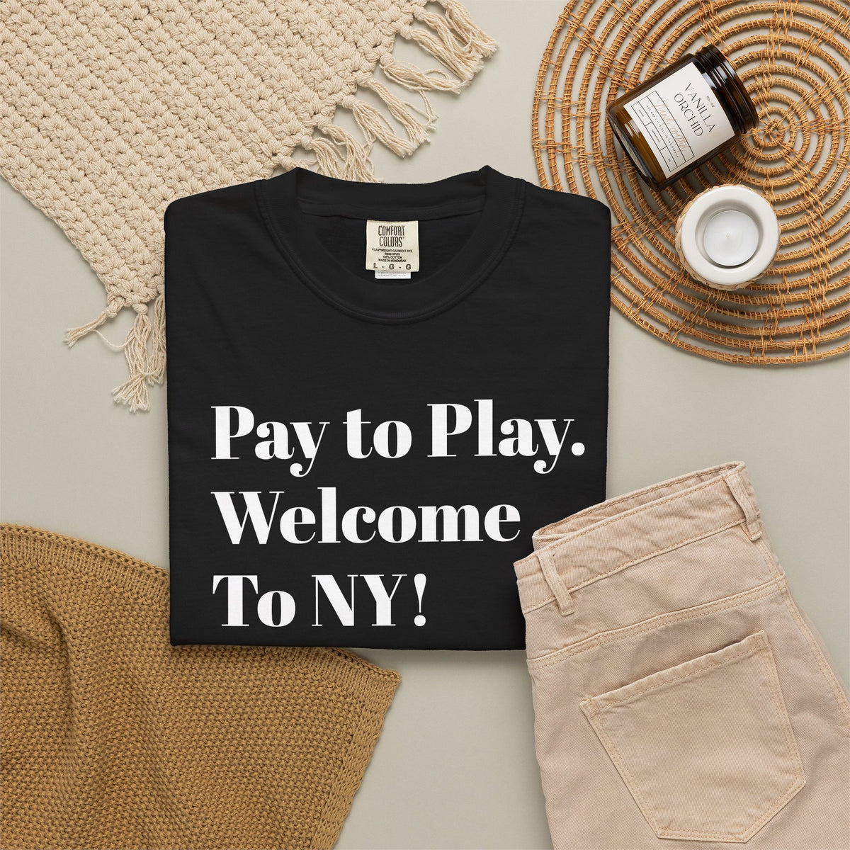 Pay to Play. Welcome to NY! Tee Shirt