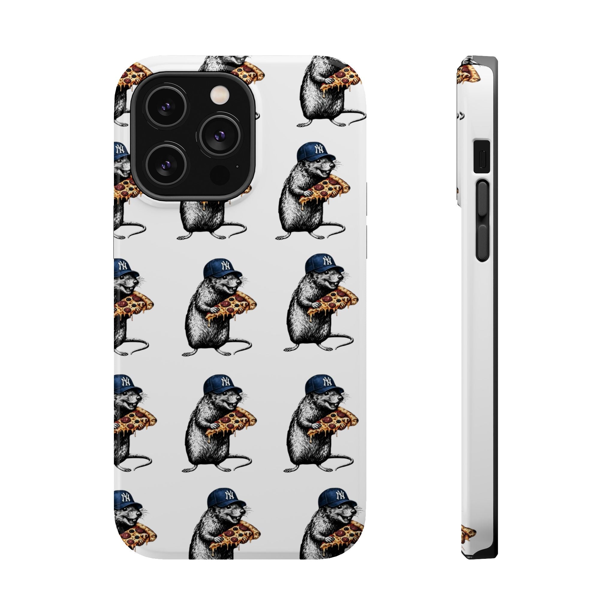 NY Pizza-Loving Rat Magnetic Phone Case