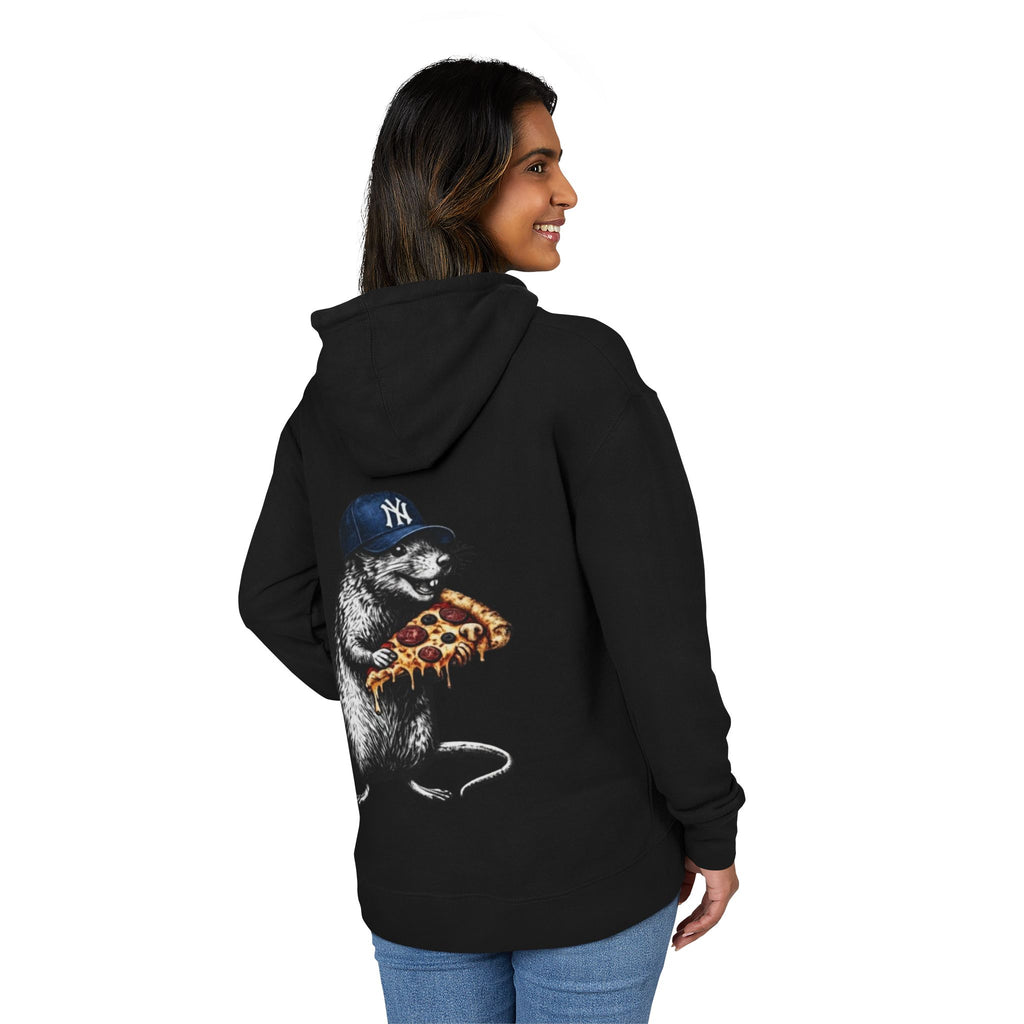 Hoodie — "Where the Rats Eat Better" NYC Pizza Rat Graphic Hoodie