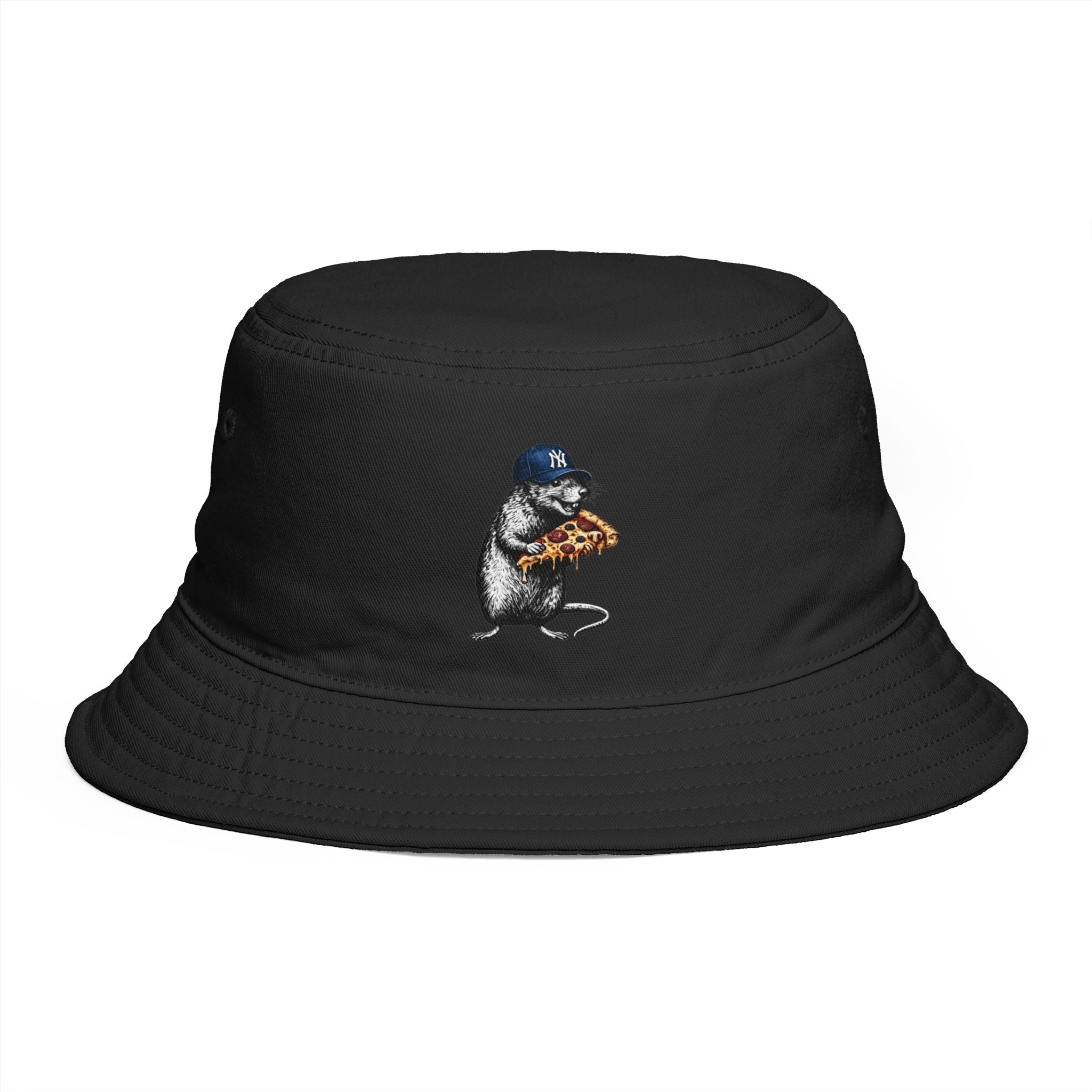 Pizza Rat Bucket Hat - NYC Fashion Pizza Rat