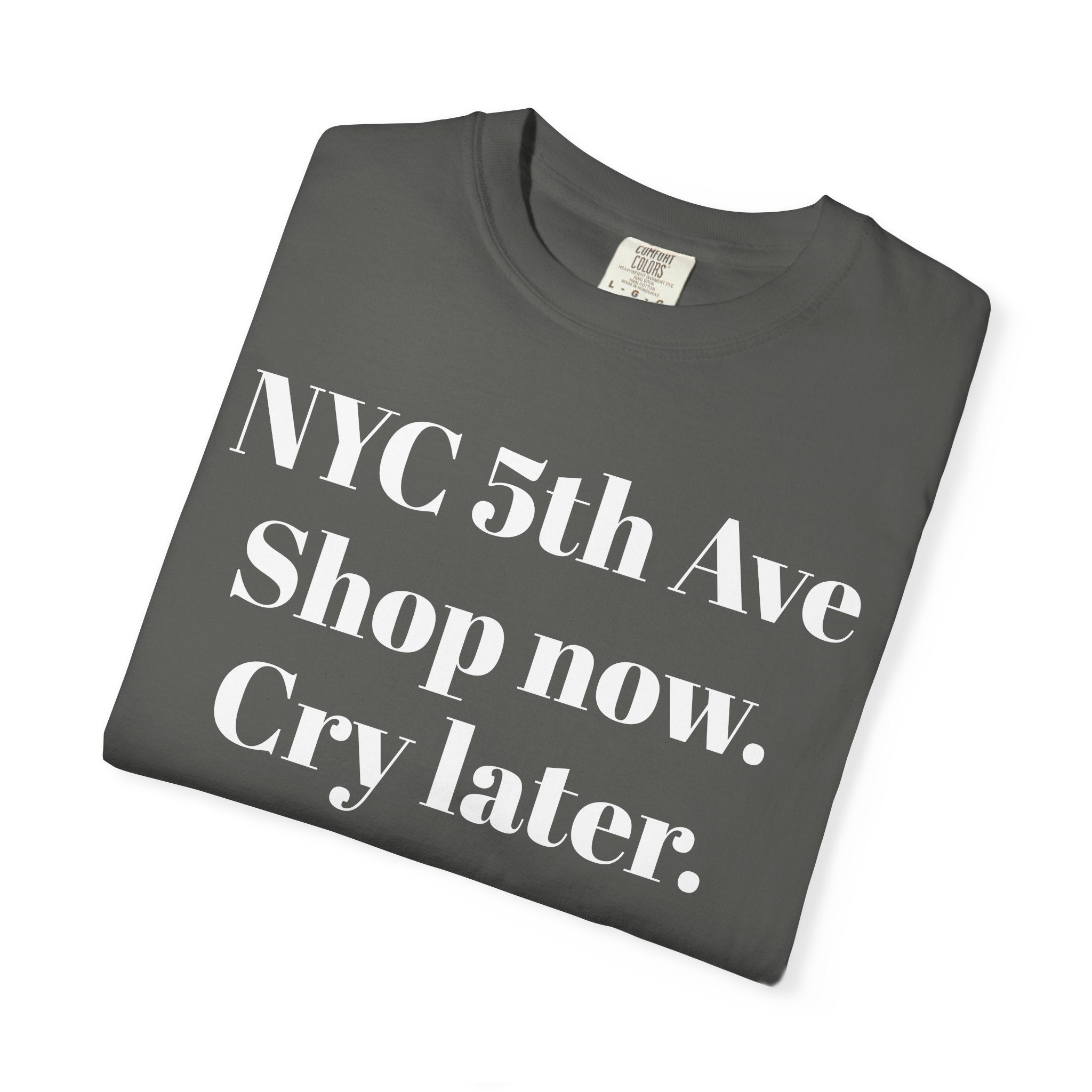 NYC 5th Avenue Shop now. Cry later.
