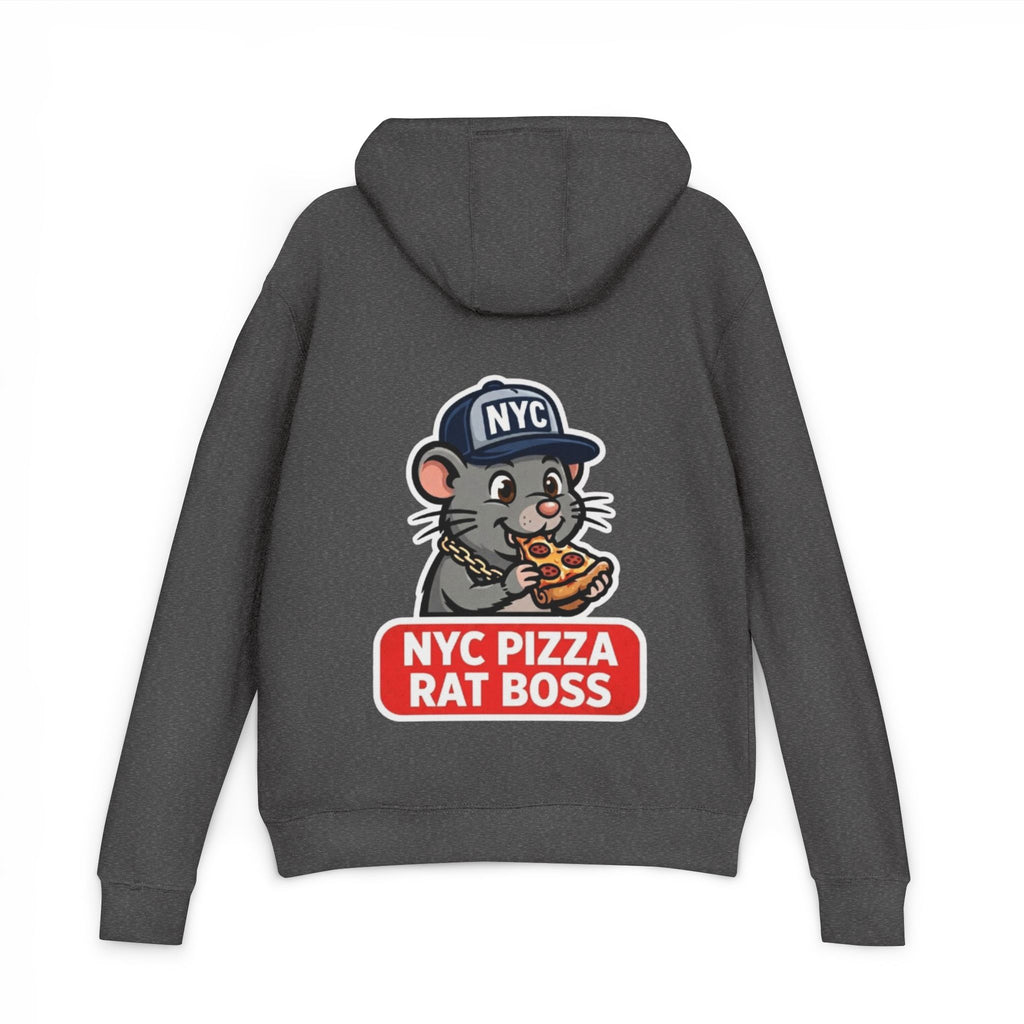 NYC Pizza Rat Boss Hoodie — 'Where the Rats Eat Better.' Graphic Pullover