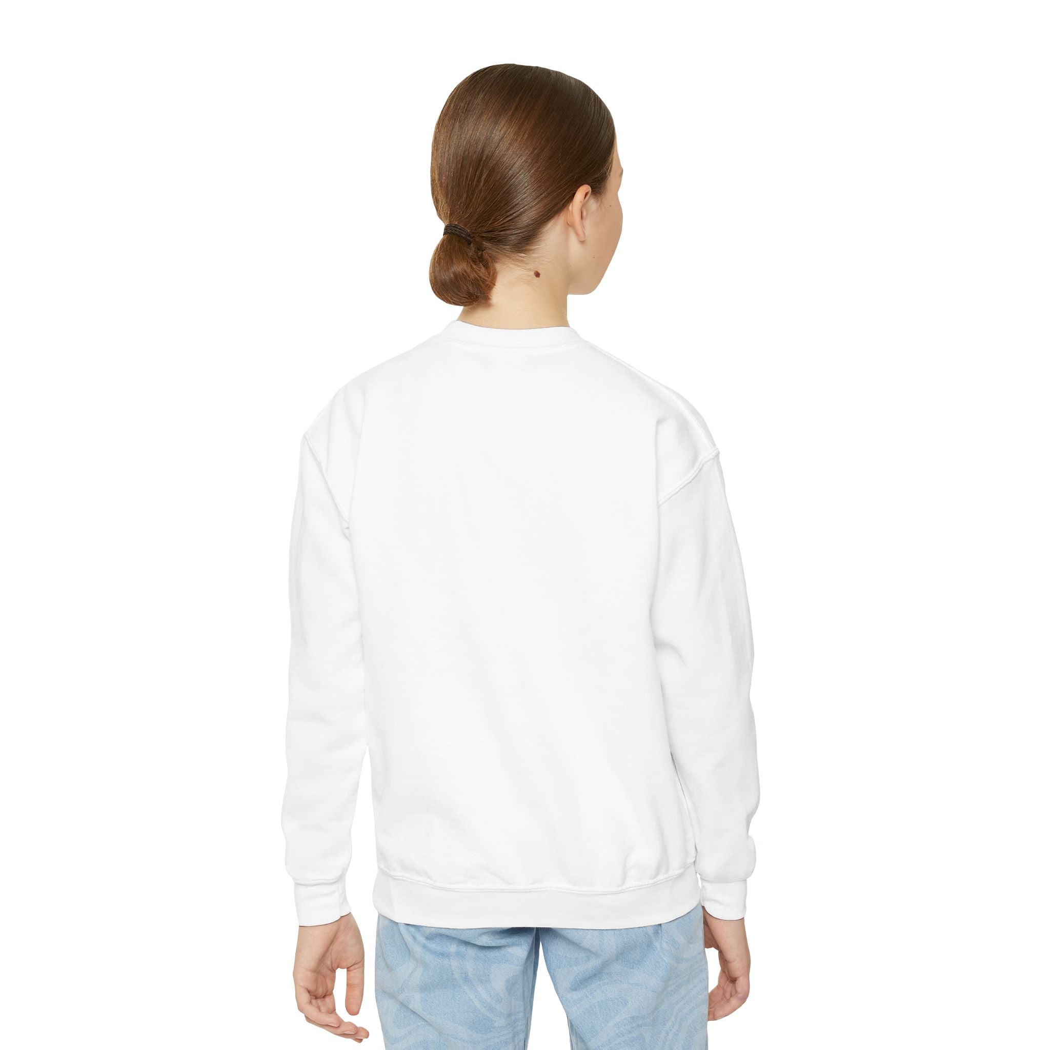 Youth Crewneck Sweatshirt — Vintage Explorer NY Rat Graphic