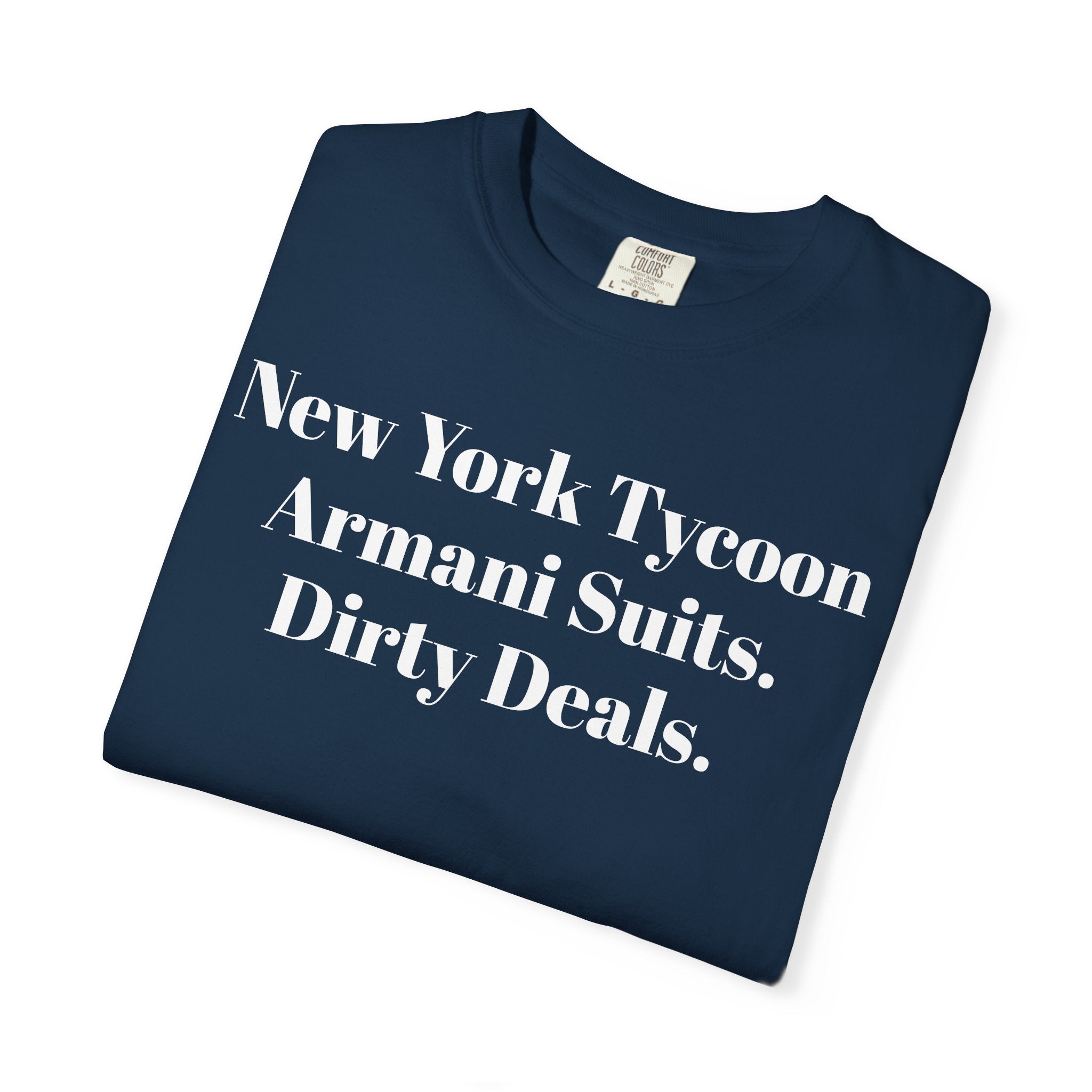 New York Tycoon. Armani Suits. Dirty Deals.