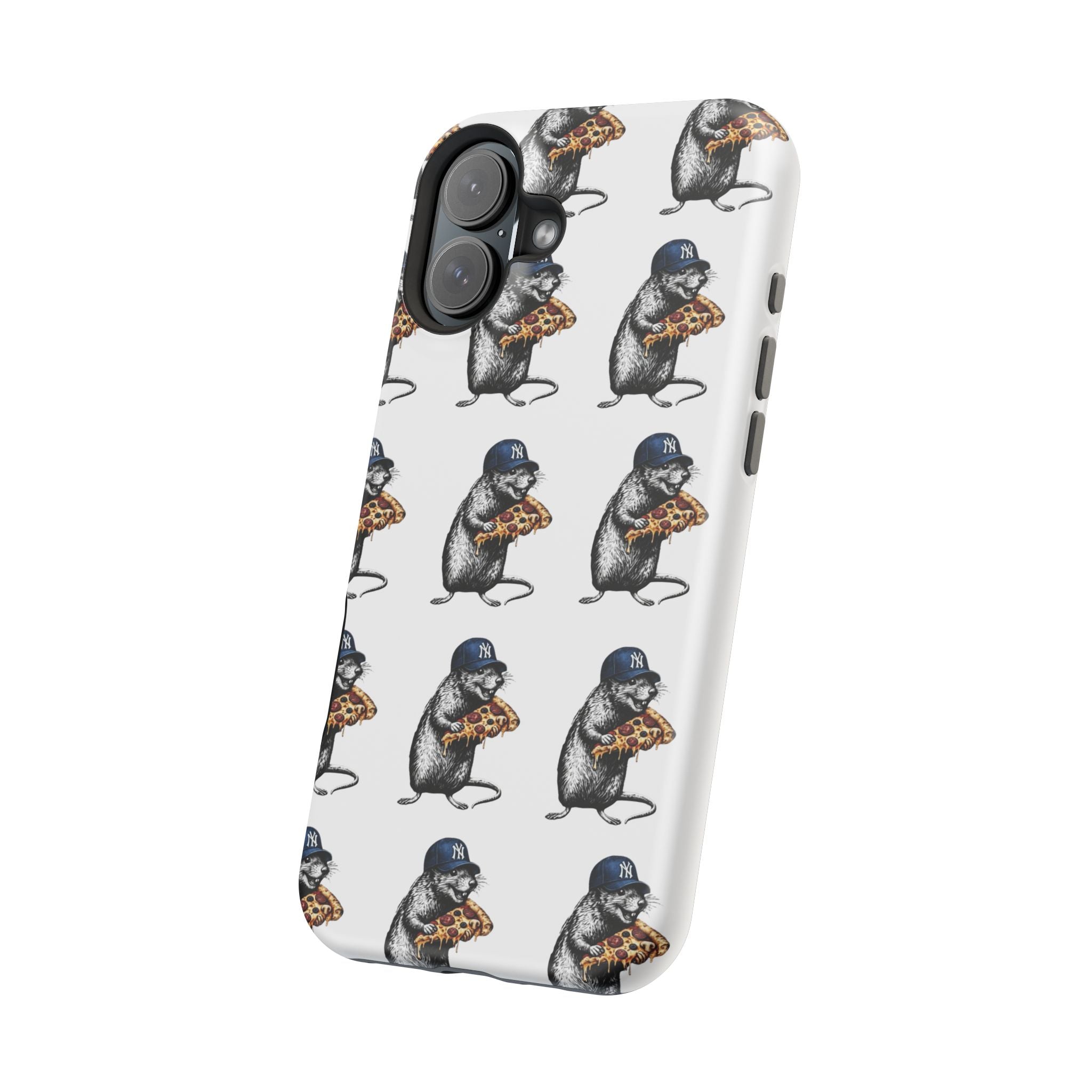 NY Pizza-Loving Rat Magnetic Phone Case