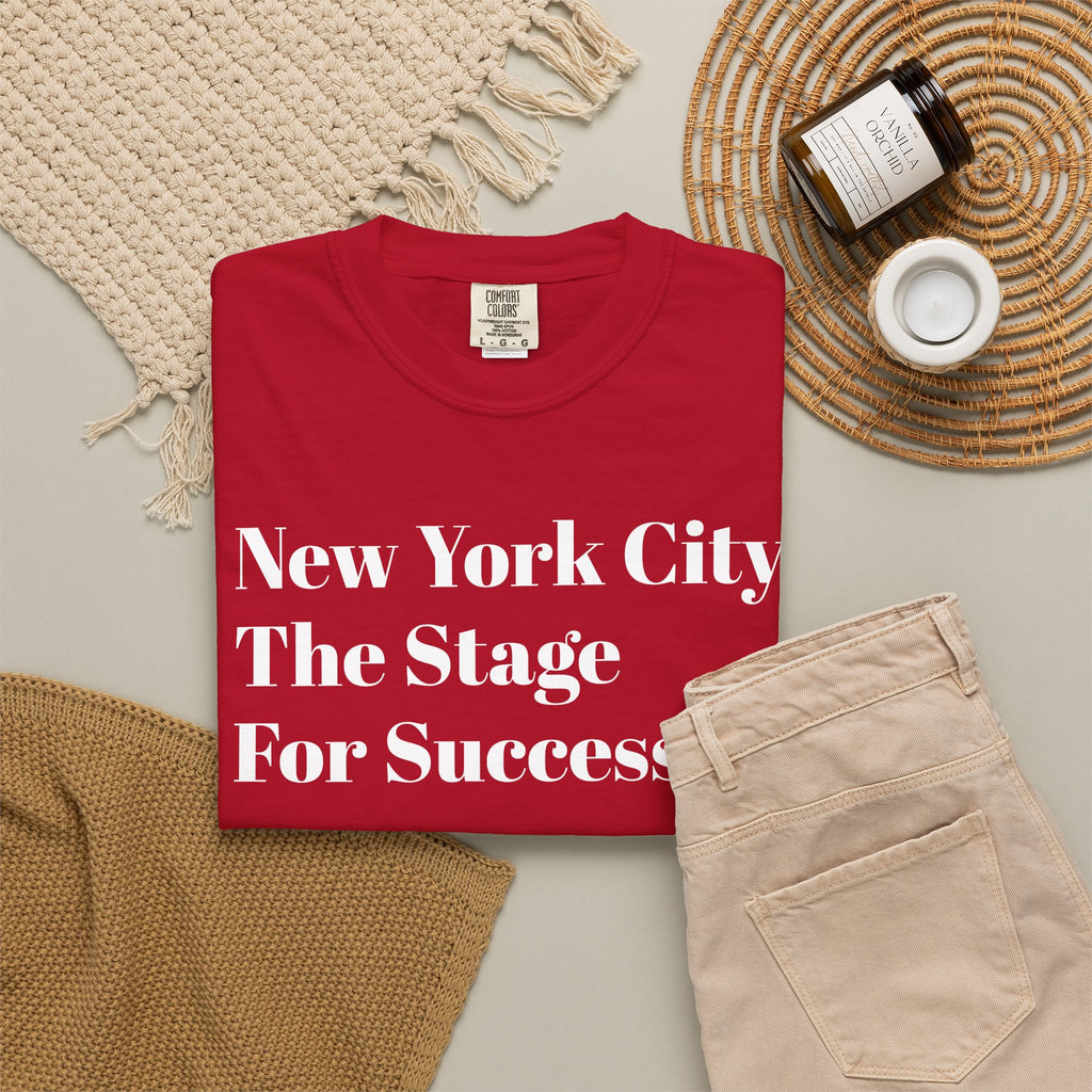 New York City - The Stage - For Success - Tee Shirt