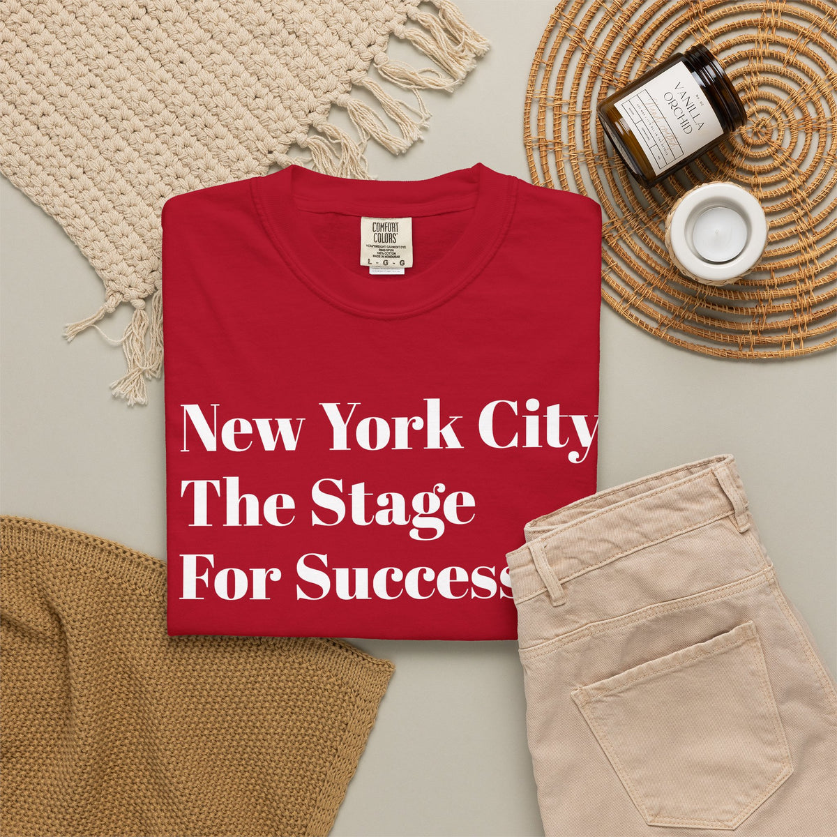 New York City - The Stage - For Success - Tee Shirt