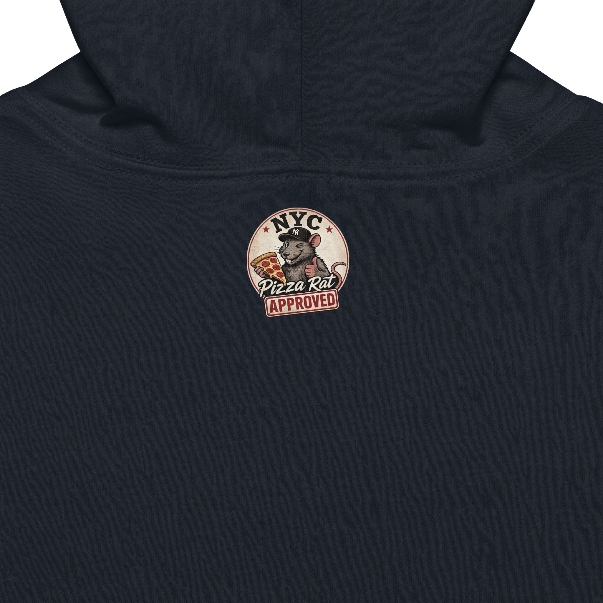 NYC Distressed Zip-Up Hoodie — Vintage New York Graphic Hoodie