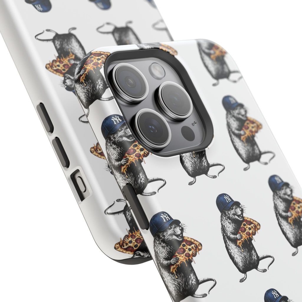 NY Pizza-Loving Rat Magnetic Phone Case