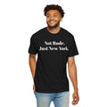 Not Rude. Just New York. NYC Tee Shirt
