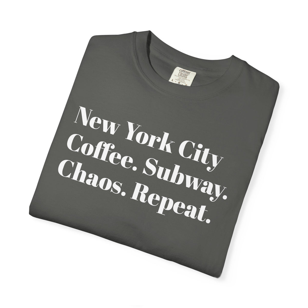 New York City. Coffee. Subway. Chaos. Repeat.